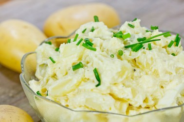 Salată orientală - salată cu cartofi și maioneză