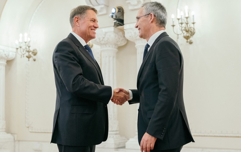 Iohannis, după întâlnirea cu Stoltenberg: „E nevoie de planuri foarte concrete ca în cazul unui atac să se știe foarte exact cine și ce trupe trimite”