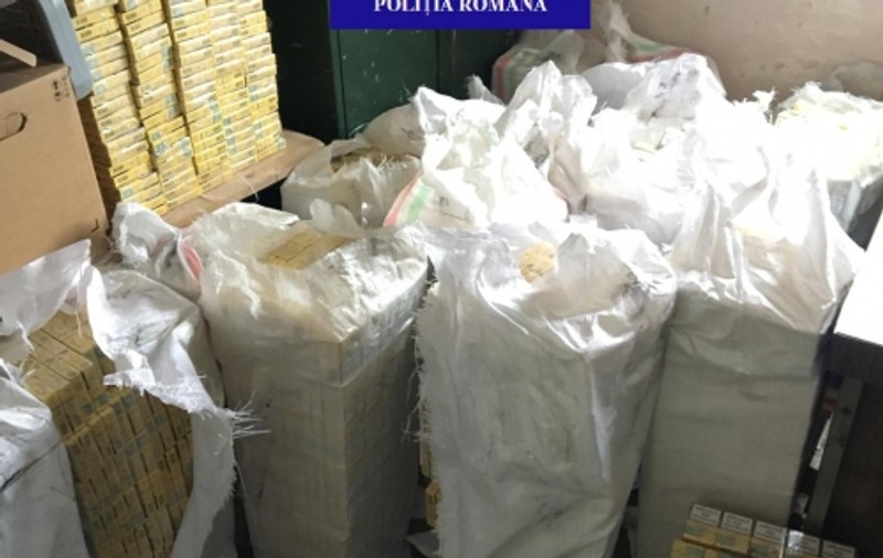 Peste 200.000 de țigarete de contrabandă, în valoare de 100.000 de lei, confiscate în Bihor