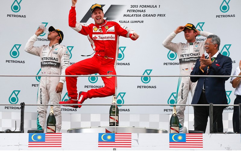 Sebastian Vettel, rege în Malaezia. ”Neamțul” la prima victorie cu Ferrari