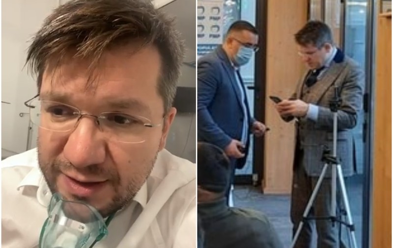 Bolnav de COVID, Mihail Neamțu e în spital, conectat la oxigen. Acum zece zile a stat fără mască la o conferință