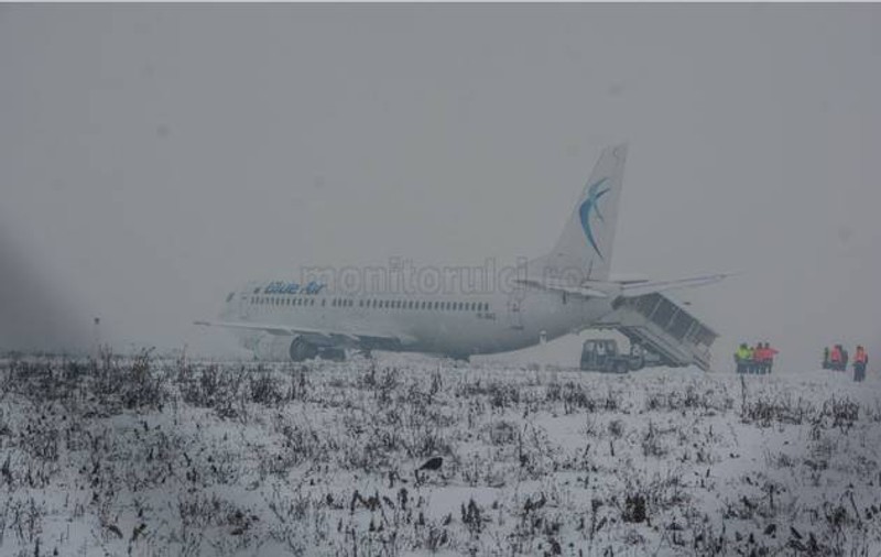 Dosar penal în cazul avionului ieșit de pe pistă pe aeroportul din Cluj