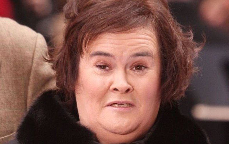 Susan Boyle a surprins un jaf în propria casă