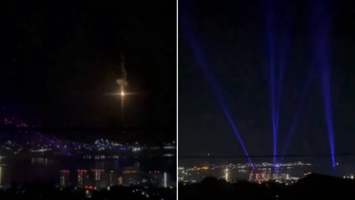 Colaj capturi video Atac masiv cu drone la Marea Neagră. Șase clădiri lovite în portul rusesc Novorossiisk