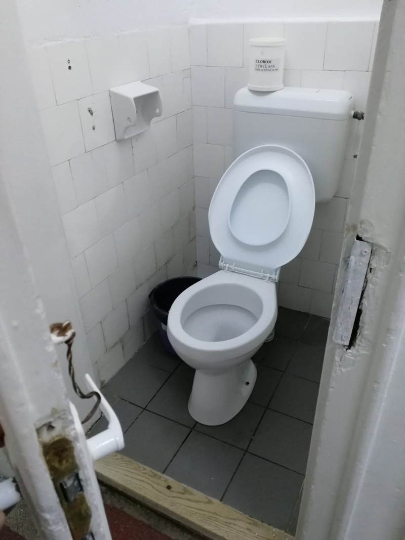 Toaleta Spitalului de Pneumoftiziologie din Brașov