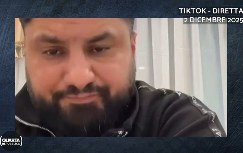 Un român căutat internațional face live-uri pe TikTok după ce ar fi bătut un YouTuber italian în metroul din Roma