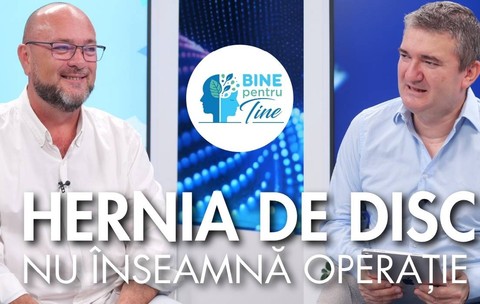 Dr. Vadim Palii ]n studioul Bine pentru tine la Libertatea, cu Dorin Chioțea