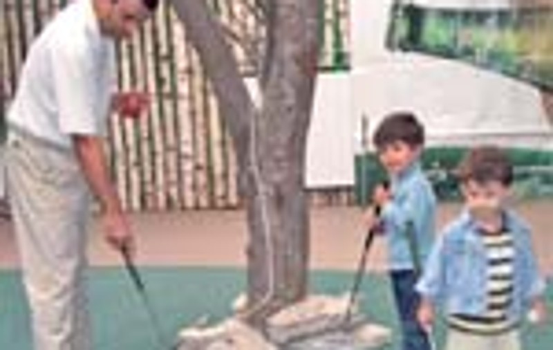 MANDRUTA ISI INVATA BAIETII SA JOACE GOLF