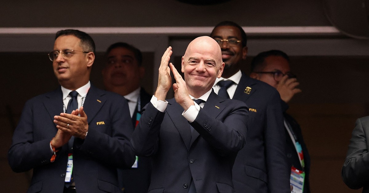 Președintele FIFA, Gianni Infantino, înaintea meciului din optimile de finală dintre Canada și Maroc la Cupa Mondială 2026. Foto: Hepta.