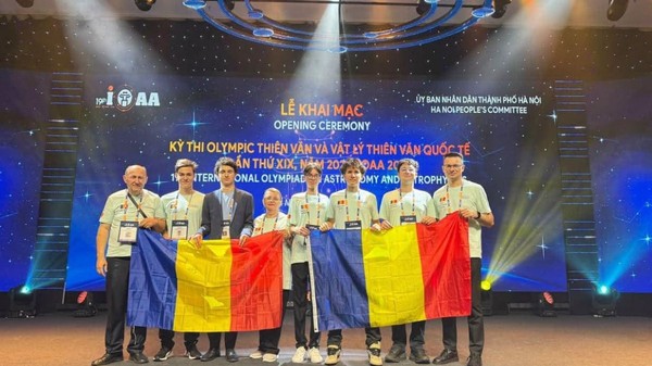 Trei medalii de aur și două de argint pentru România, la Olimpiada Internațională de Astronomie și Astrofizică 2026. Sursă foto: Facebook/ Ministerul Educației - România﻿