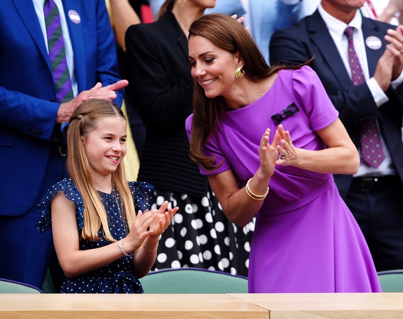 A doua apariție în public a lui Kate, după diagnosticul de cancer. Prințesa, primită cu urale la Wimbledon