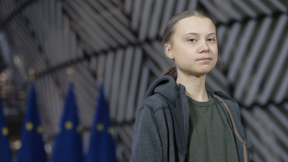 Greta Thunberg a transmis un mesaj pentru România FOTO: EPA