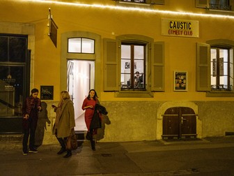 Clubul Caustic Comedy Club, Geneva, ianuarie, 2020