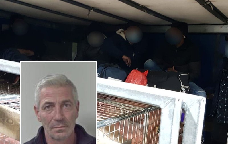 Un șofer român de TIR n-a mai scăpat de închisoare când a fost prins a doua oară cu migranți în camion, în Anglia