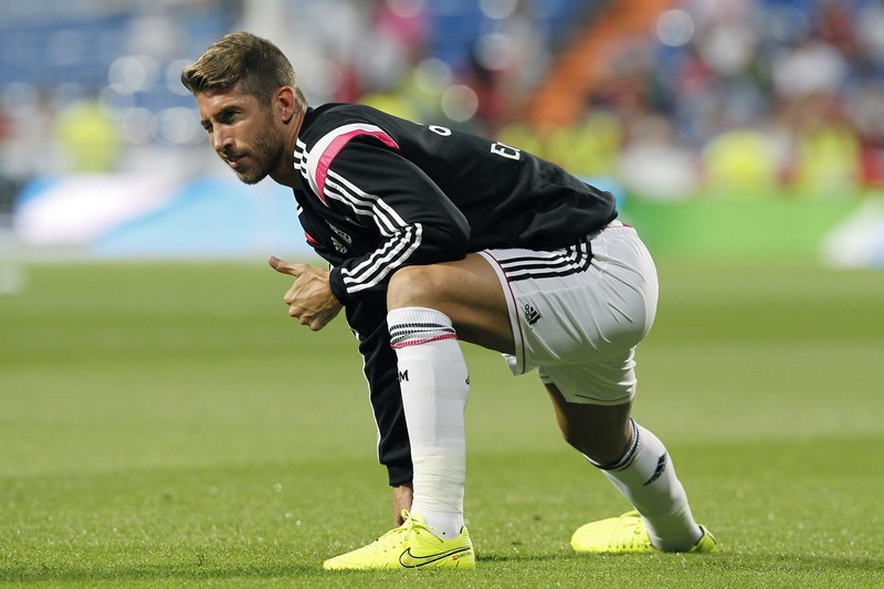 Sergio Ramos. fundaşul central de la Real Madrid. FOTO: EPA