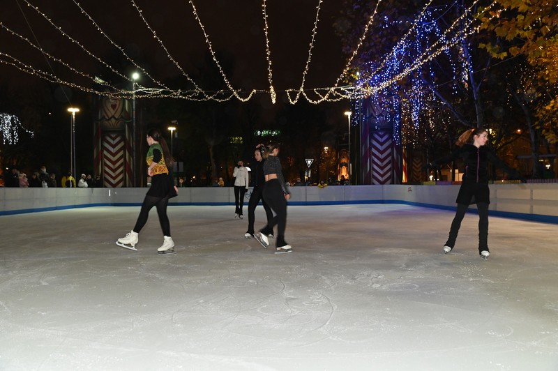Patinoarul din Piața Obor