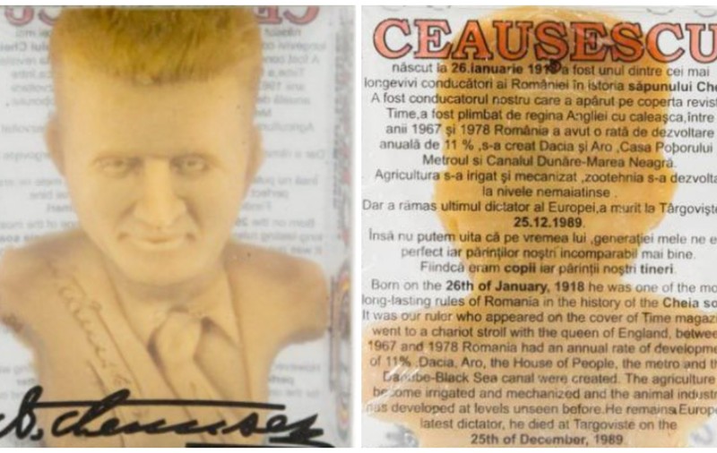 Plângere penală împotriva unei firme care vinde săpun cu bustul lui Ceaușescu. IICCMER: Legea interzice glorificarea persoanelor vinovate de genocid. Cum se apără producătorii