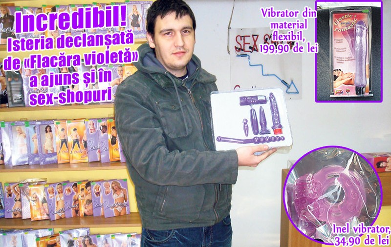 Vibratoarele mov, la mare căutare