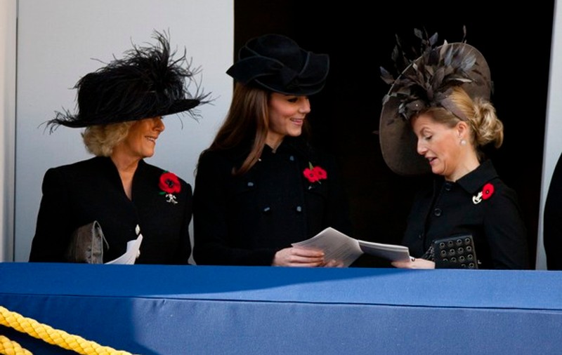 Foto | Kate Middleton, în doliu