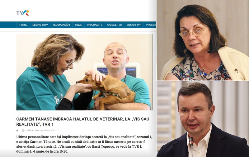 TVR a oprit de la difuzare o emisiune filmată și promovată, în care invitată era actrița Carmen Tănase. „E conspiraționistă!”. Producția a fost reprogramată după ce Libertatea a întrebat de caz