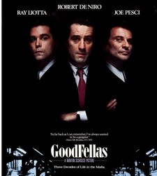 Robert De Niro, Ray Liotta și Joe Pesci, pe afișul filmului „Goodfellas” | Foto: Hepta