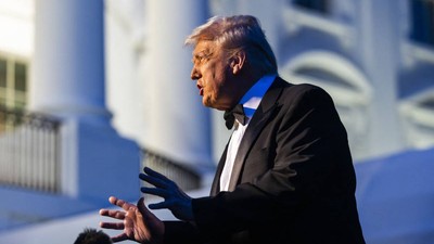 donald trump presedintele sua casa alba