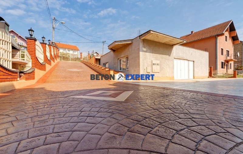 Pavaj din beton amprentat: Avantaje, Culori - Beton Expert