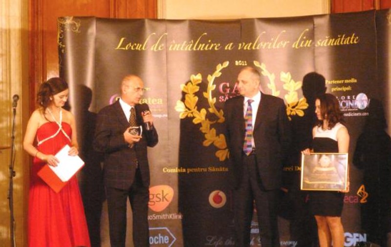 Gral Medical a obţinut Premiul de Excelenţă în Inovaţie pe Oncologie la Gala Sănătăţii 2011 