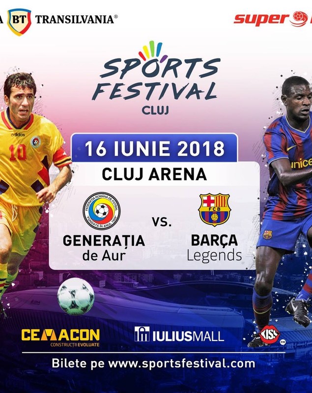 Ioan Ovidiu Sabău, fostul mijlocaș al ”Generației de Aur”, se pregătește pentru meciul cu legendele Barcelonei