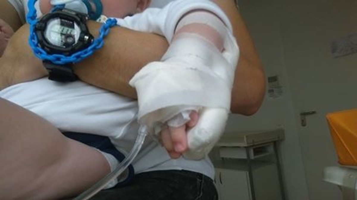 Fiul de 7 luni al lui Șerban Copoț, de urgență la spital