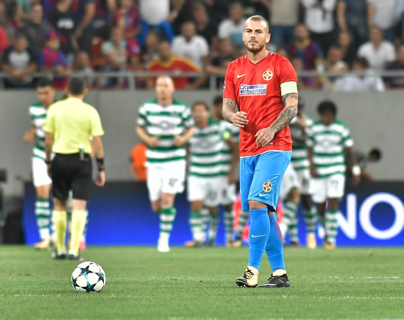 LIVE TEXT FCSB - Sporting 1-5 (play-off, în tur: 0-0). Am luat Battaglia! RușiDică în partea a doua. Rămânem cu Europa League | FOTO&VIDEO