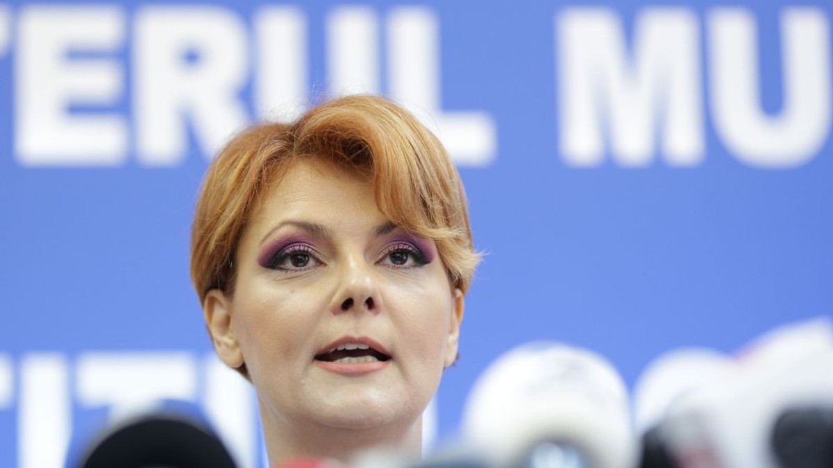 ministrul Muncii, Lia Olguta Vasilescu