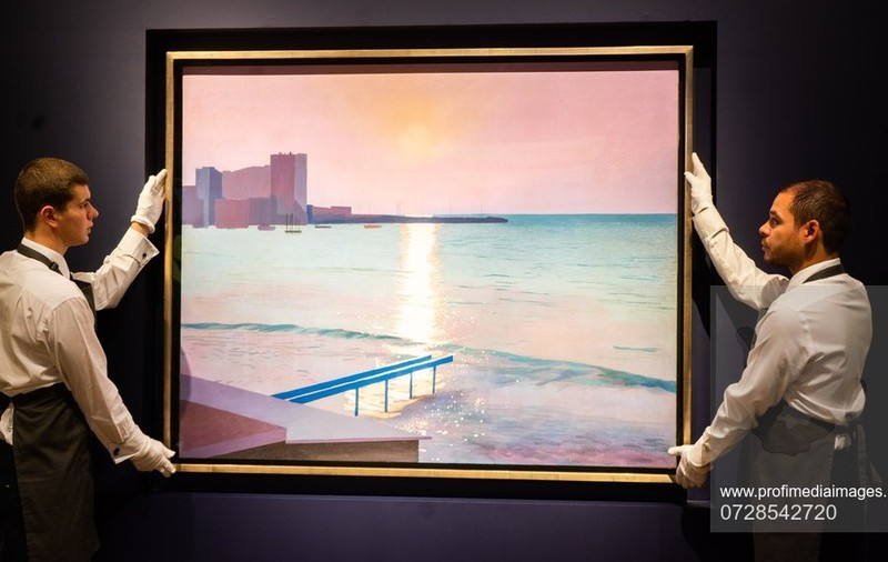 Un tablou pictat de artistul David Hockney s-a vândut cu 27,8 milioane de euro la licitație, la Londra