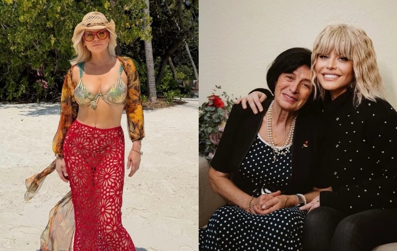 Imagini rare cu mama Loredanei Groza. Cele două se bucură de o vacanță în Maldive