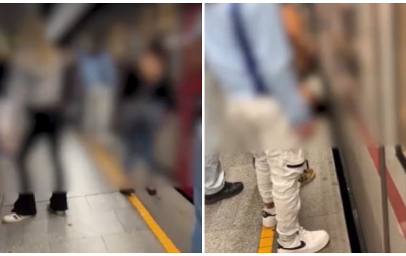 O fetiță cade pe șinele metroului din Viena și este salvată în ultima clipă