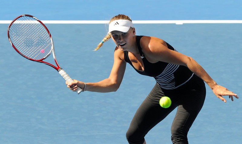 Caroline Wozniacki, adversara Simonei Halep în penultimul act la Dubai Foto: EPA