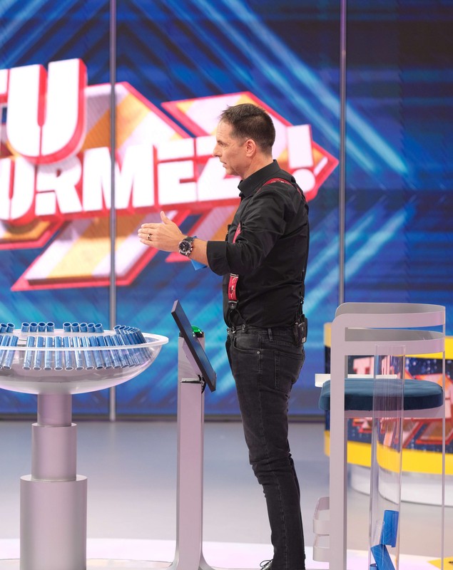 Au început filmările pentru „Tu urmezi!”, show-ul de la Kanal D. Primele imagini din platoul emisiunii