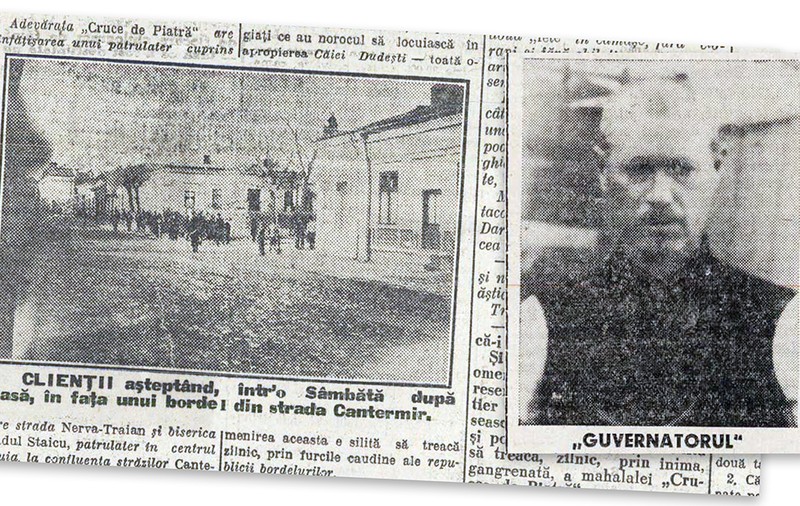 Crucea de Piatră, cartierul celor 22 de bordeluri din București. Povestea „Guvernatorului” Șmil Olschanetsky, emigrantul rus care stăpânea lumea interlopă 