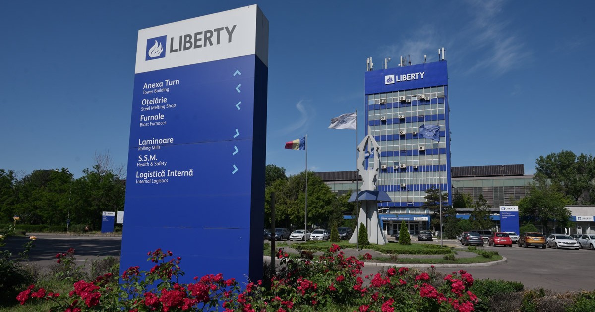 Sediul companiei Liberty Galați