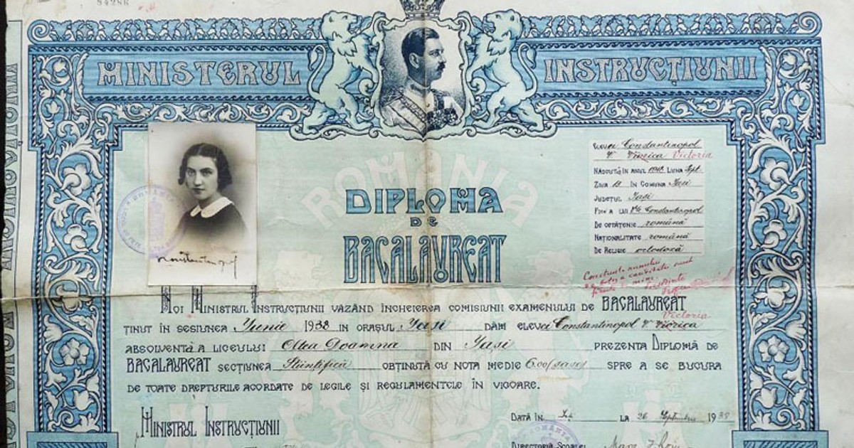 Istoria examenului de Bacaluareat în România