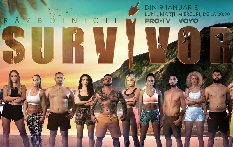 Cine sunt cei 12 Războinici de la „Survivor România” 2023. Nume-surpriză printre concurenți