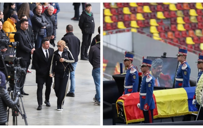 Cum a apărut Anamaria Prodan la priveghiul lui Mircea Lucescu. Gestul făcut de impresară în fața tuturor