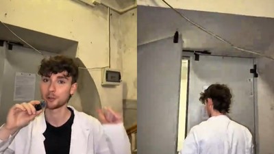 Un student român la Medicină a intrat în „catacombele” de sub spitalul din Roma și a filmat tot ce a găsit acolo: „Sunt kilometri întregi”