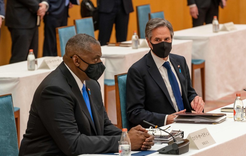 Şeful diplomaţiei americane şi șeful Pentagonului, în vizită la Kiev de Paștele ortodox, anunță Zelenski