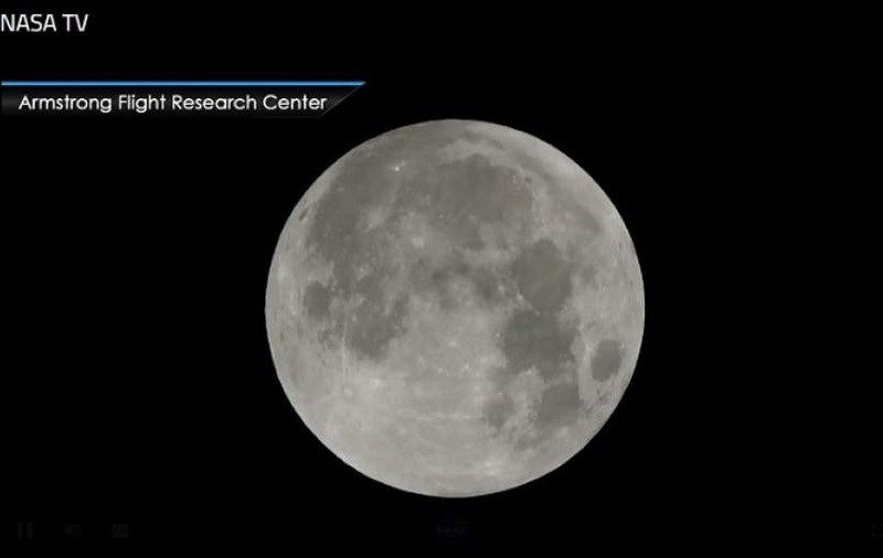 VIDEO/ NASA transmite imagini live video cu SUPER LUNA ALBASTRĂ SÂNGERIE