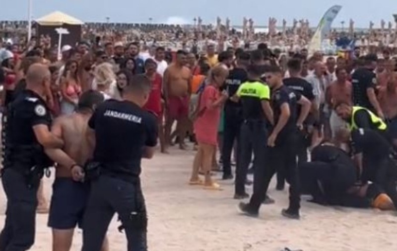 Ciolacu anunță „toleranţă zero faţă de toţi aşa-zişii bombardieri”, după încăierările de pe plajă: „Poliţiştii şi jandarmii au toată susţinerea mea”