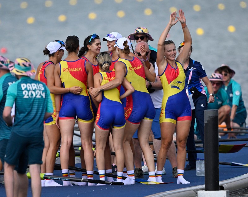 Programul și rezultatele sportivilor români la Jocurile Olimpice - azi, 3 august. Aur pentru fete la 8 plus 1
