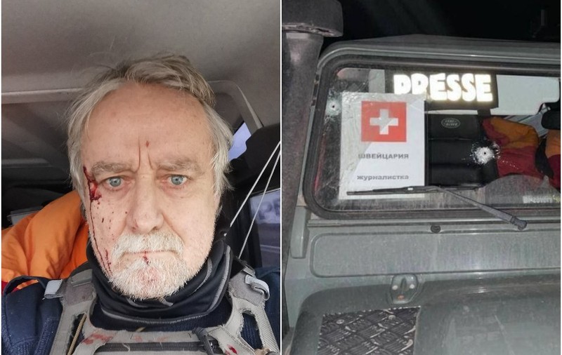Jurnalist elvețian, atacat și „rănit de un comando rusesc” în Ucraina. El ar fi fost și jefuit, scrie presa ucraineană