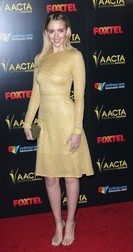 Natasha Bassett, la premiile AACTA, de la Los Angeles. Foto: EPA