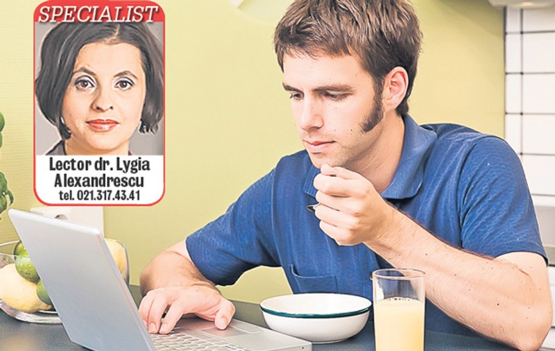 Mesele pe fugă duc la gastrită